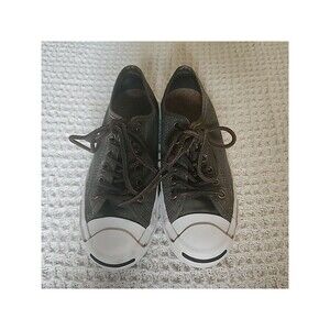Converse Jack Purcell Low Top Shoes Unieux US M3/W4.5 Gray Lace Up Sneakers